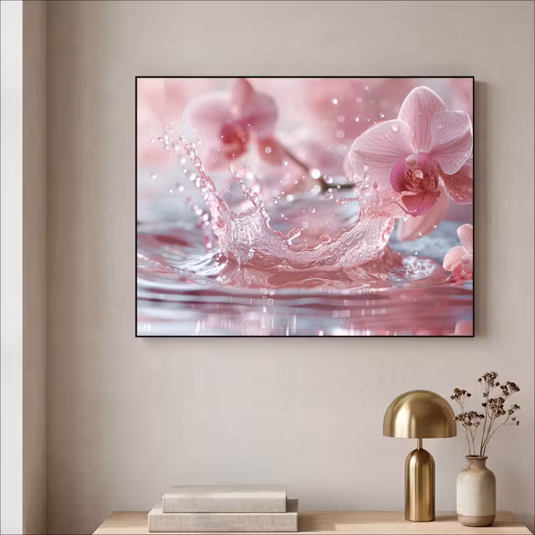 Art Frame - Abstract - Modern - Water - Orchidee — 3