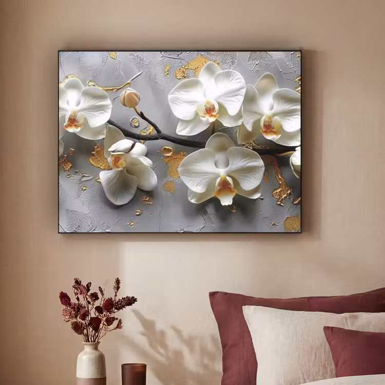 Art Frame - Bloemen - Orchidee - Abstract - Modern — 2