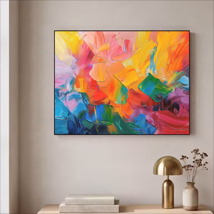 Art Frame - Abstract - Verflook - Modern - Kleurrijk — 3