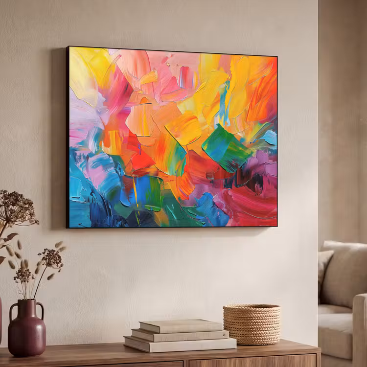 Art Frame - Abstract - Verflook - Modern - Kleurrijk — 4