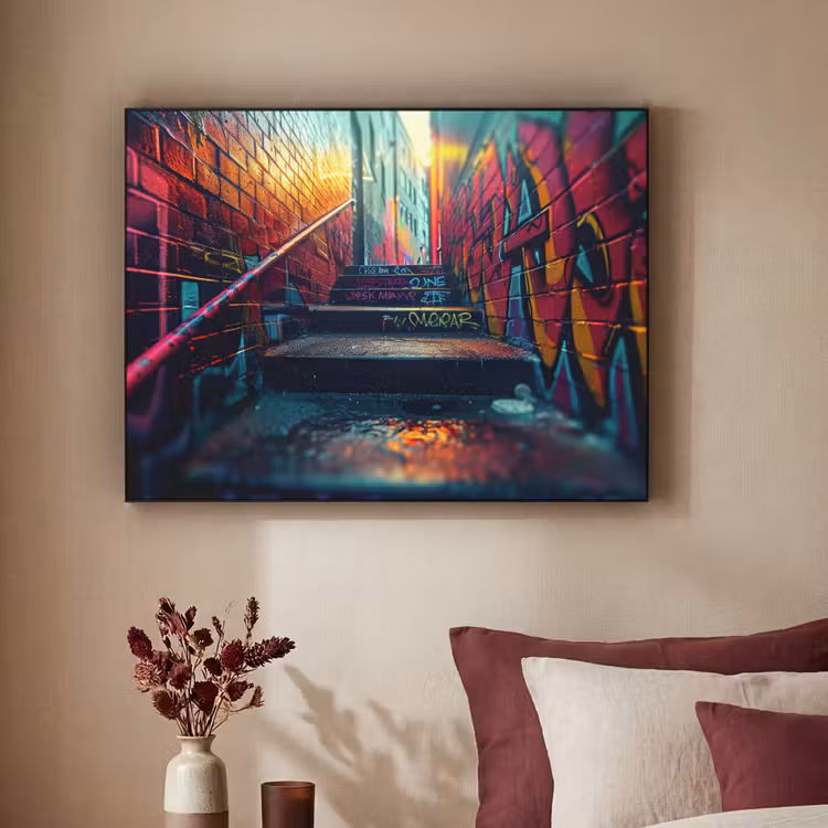 Art Frame - Architectuur - Neon - Trap - Graffiti — 2