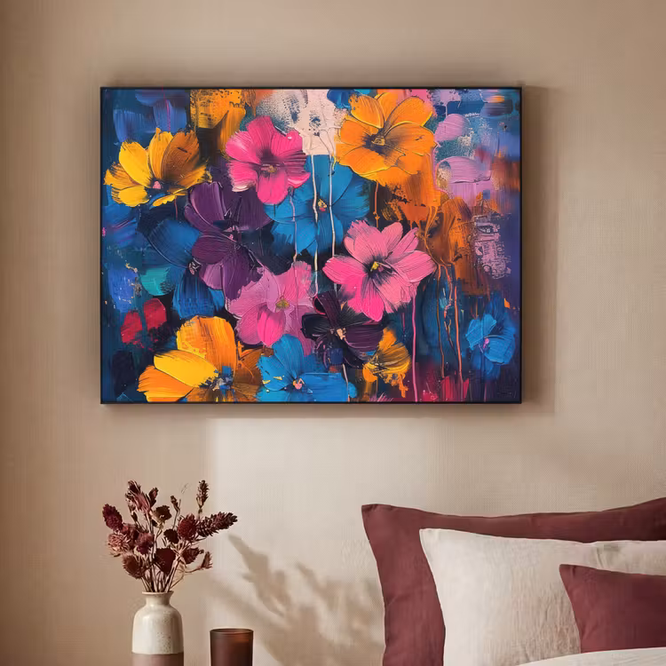 Art Frame - Bloemen - Kleurrijk - Abstract - Modern — 2