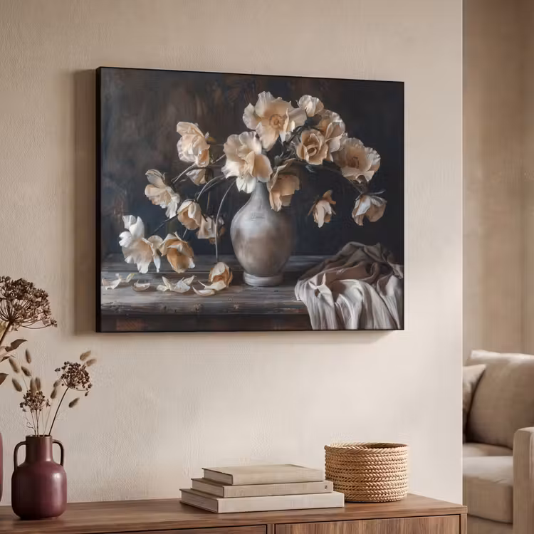 Art Frame - Bloemen - Vaas - Kunst - Stilleven — 4