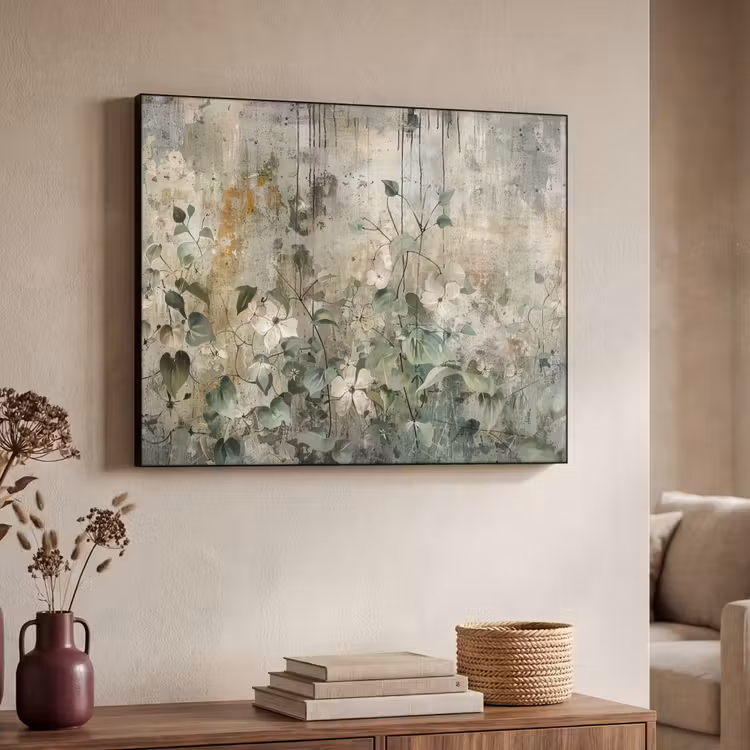 Art Frame - Bloemen - Bladeren - Abstract - Modern — 4