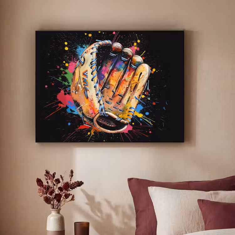 Art Frame - Graffiti - Sport - Baseball - Honkbal — 2