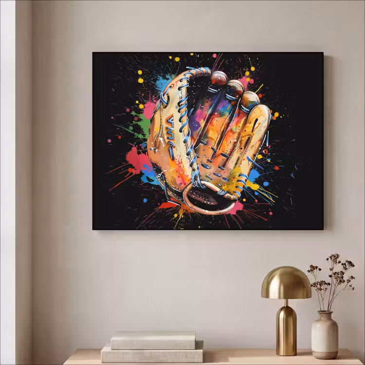 Art Frame - Graffiti - Sport - Baseball - Honkbal — 3