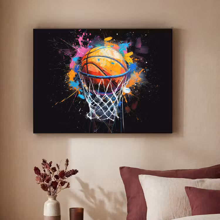 Art Frame - Graffiti - Sport - Basketbal - Basket — 2