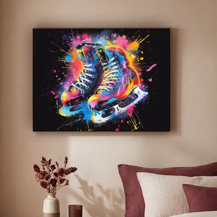 Art Frame - Graffiti - Sport - Schaatsen - Verf — 2