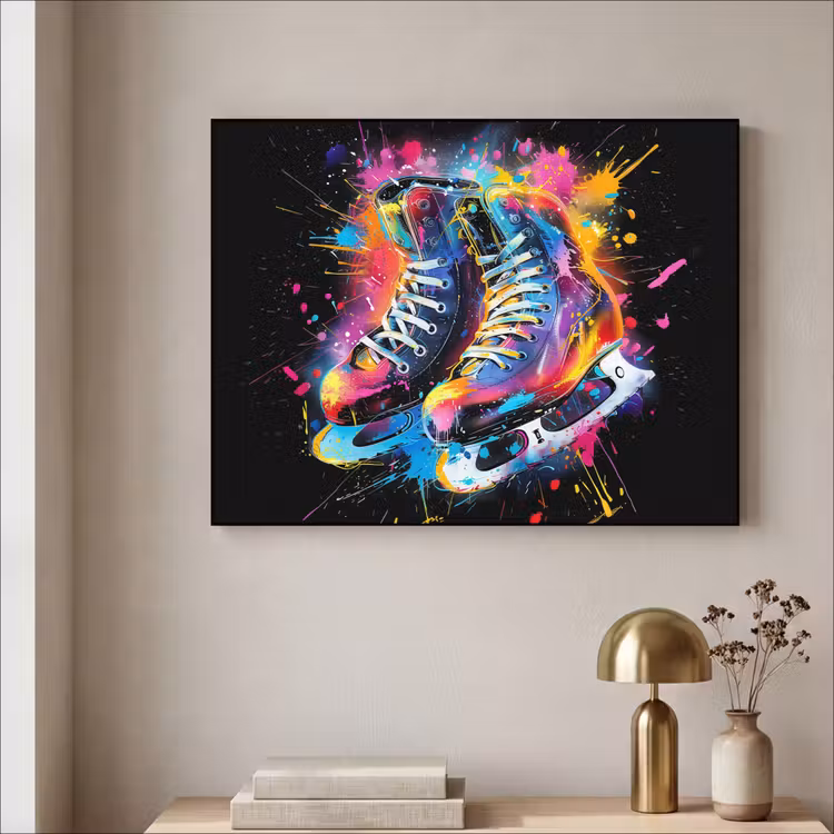 Art Frame - Graffiti - Sport - Schaatsen - Verf — 3