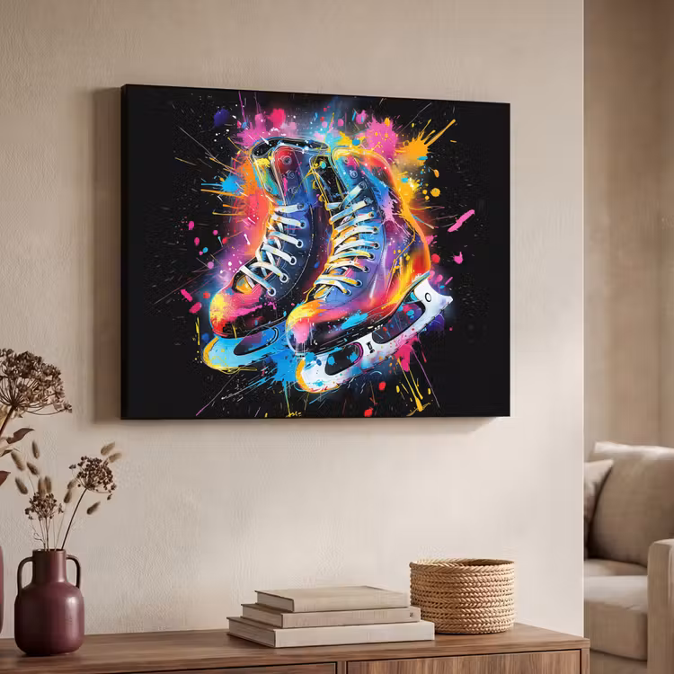 Art Frame - Graffiti - Sport - Schaatsen - Verf — 4