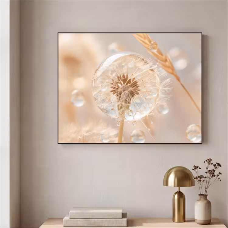 Art Frame - Paardenbloem - Water - Natuur - Stilleven - Modern — 3