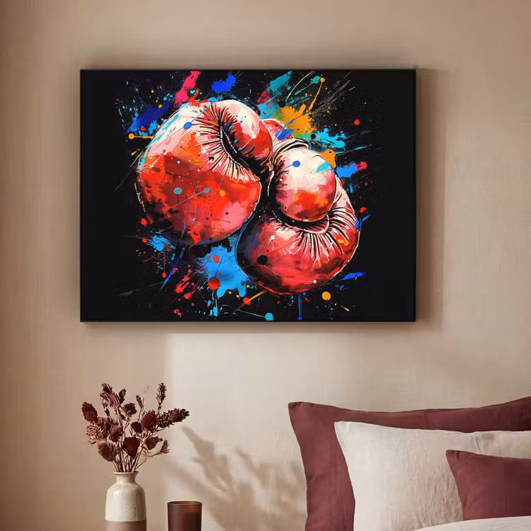 Art Frame - Graffiti - Sport - Boksen - Bokshandschoenen — 2