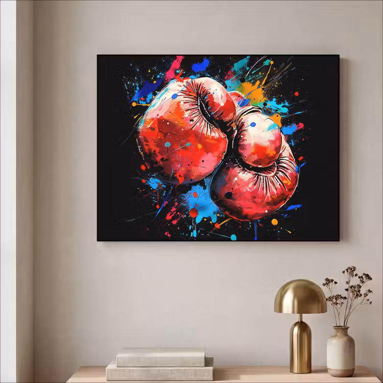 Art Frame - Graffiti - Sport - Boksen - Bokshandschoenen — 3