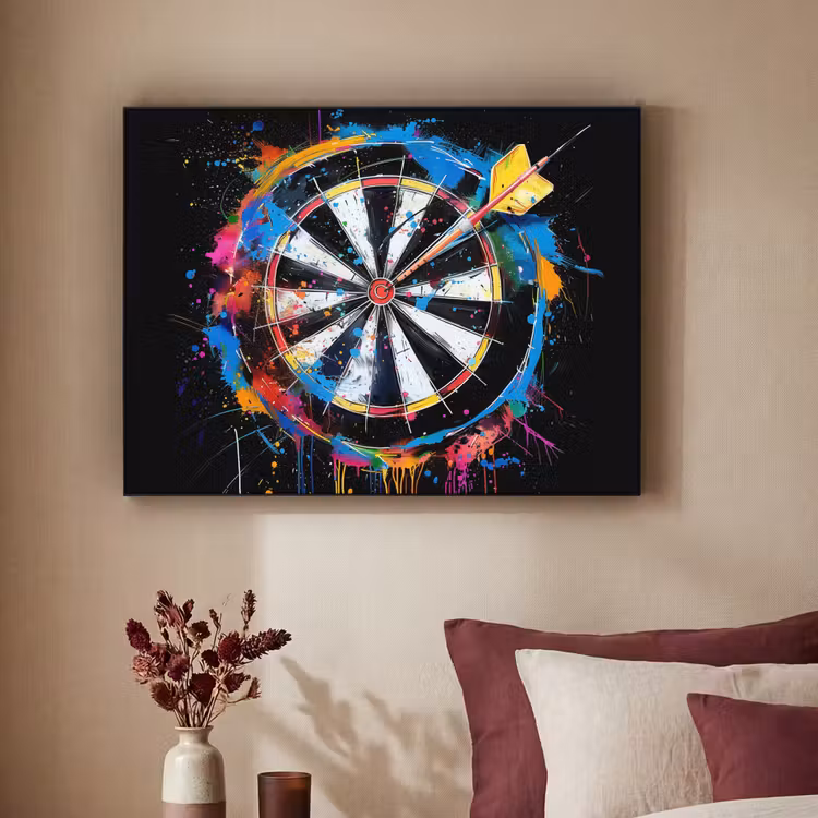 Art Frame - Graffiti - Sport - Darten - Dartbord — 2