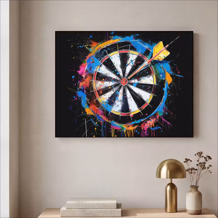 Art Frame - Graffiti - Sport - Darten - Dartbord — 3