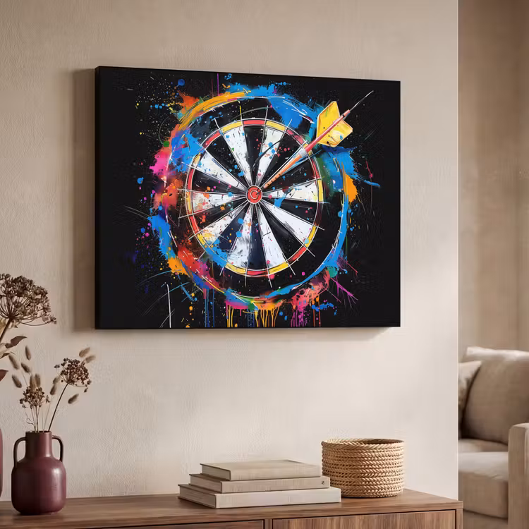 Art Frame - Graffiti - Sport - Darten - Dartbord — 4