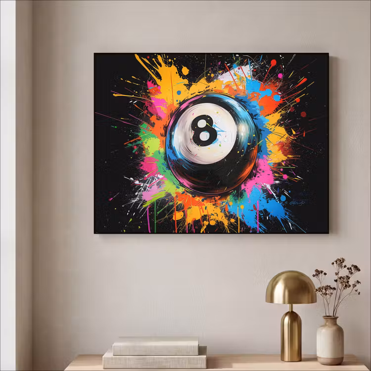 Art Frame - Graffiti - Sport - Pool bal - Biljart — 3