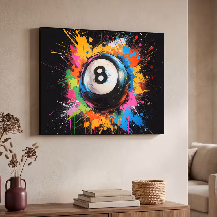 Art Frame - Graffiti - Sport - Pool bal - Biljart — 4