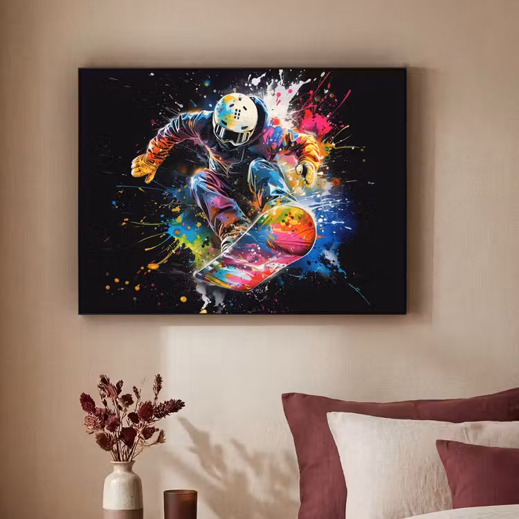 Art Frame - Graffiti - Sport - Snowboarden - Wintersport — 2