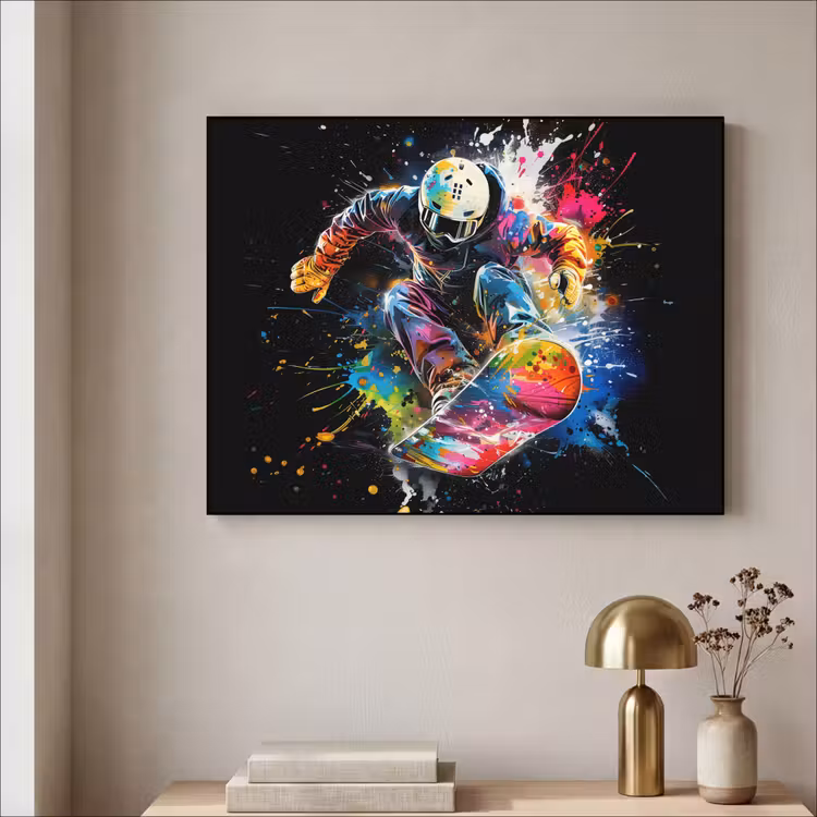 Art Frame - Graffiti - Sport - Snowboarden - Wintersport — 3