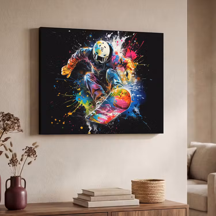 Art Frame - Graffiti - Sport - Snowboarden - Wintersport — 4