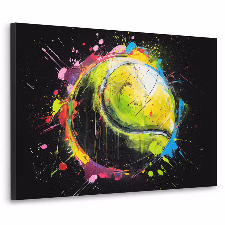 Art Frame - Graffiti - Sport - Tennis - Padel - Bal — 1