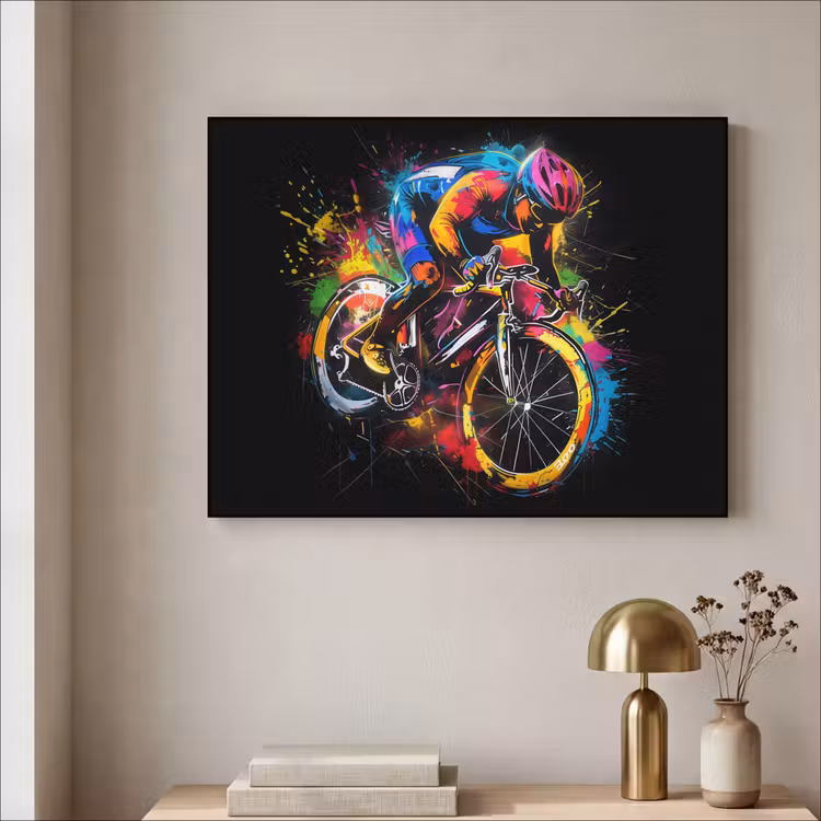 Art Frame - Graffiti - Sport - Wielrennen - Fiets — 3