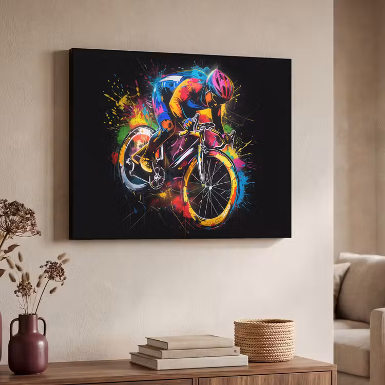 Art Frame - Graffiti - Sport - Wielrennen - Fiets — 4