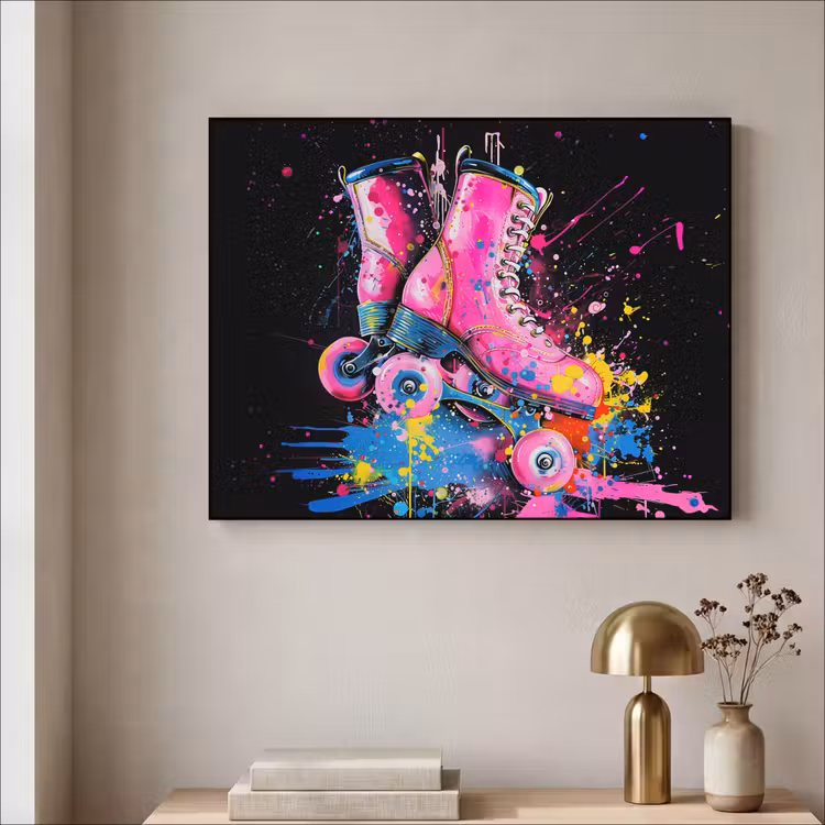 Art Frame - Graffiti - Sport - Rolschaatsen - Skating — 3