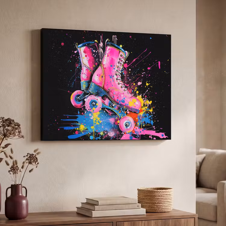 Art Frame - Graffiti - Sport - Rolschaatsen - Skating — 4