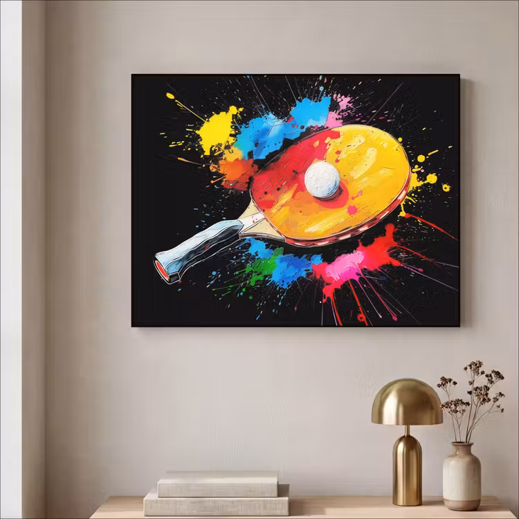 Art Frame - Graffiti - Sport - Tafeltennis - Verf — 3