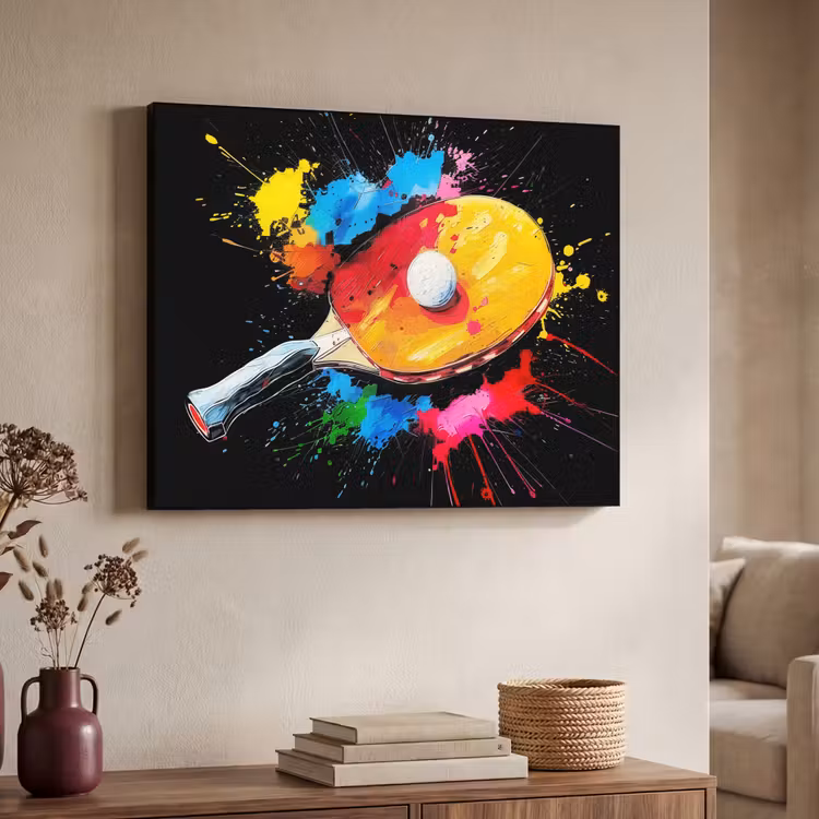 Art Frame - Graffiti - Sport - Tafeltennis - Verf — 4