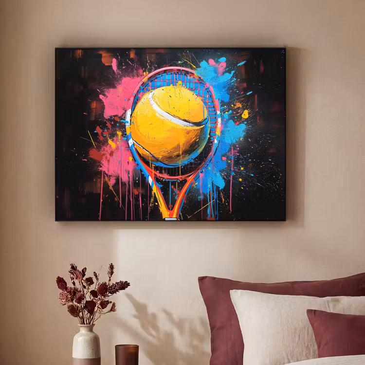 Art Frame - Graffiti - Tennis - Sport - Racket — 2
