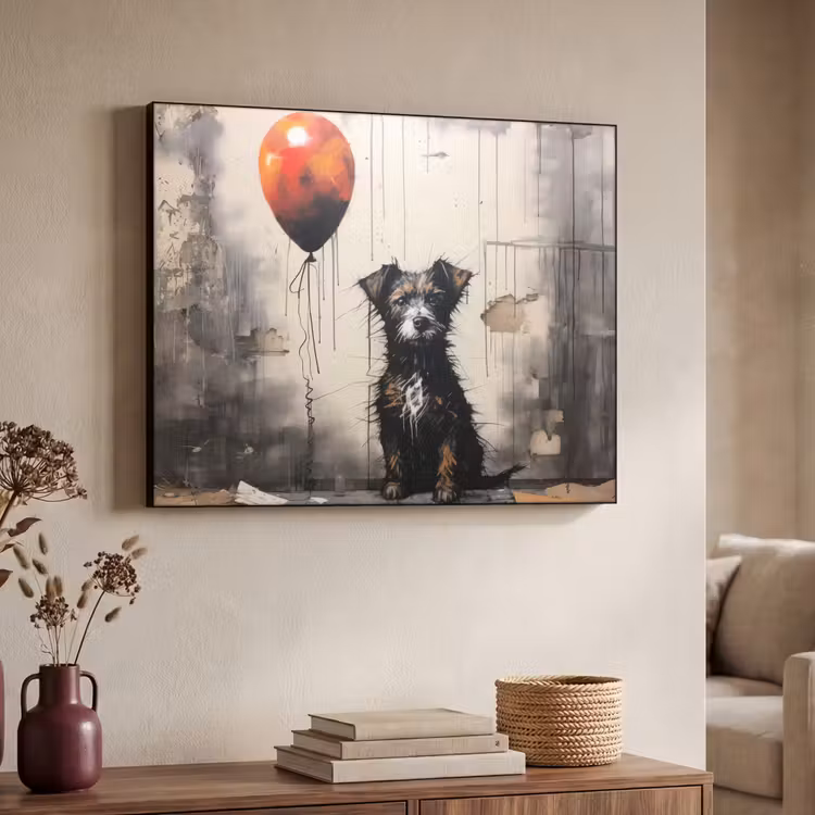 Art Frame - Graffiti - Hond - Ballon - Dieren — 4