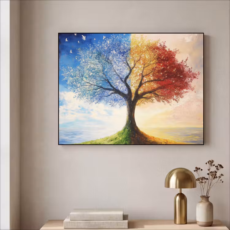 Art Frame - Boom - Kunst - Seizoenen - Herfst — 3
