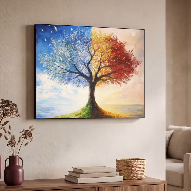 Art Frame - Boom - Kunst - Seizoenen - Herfst — 4