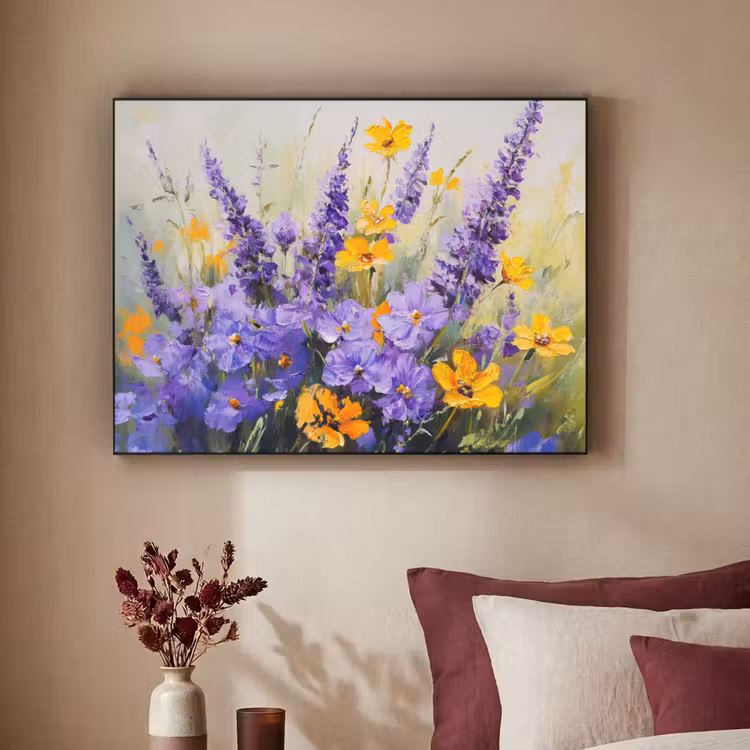 Art Frame - Lavendel - Bloemen - Natuur - Kunst — 2