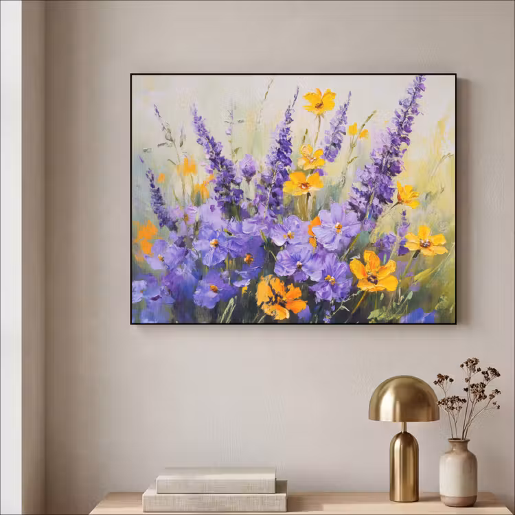 Art Frame - Lavendel - Bloemen - Natuur - Kunst — 3