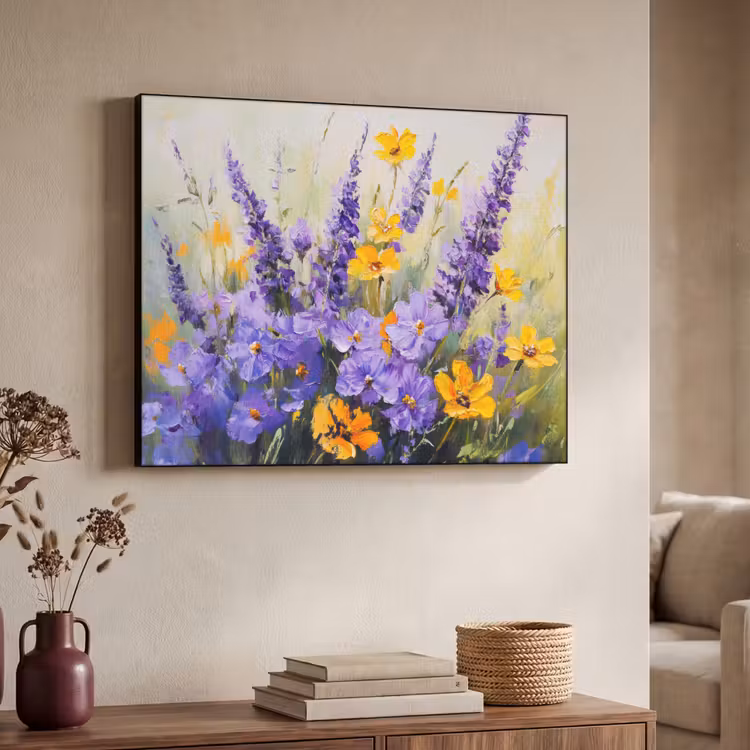 Art Frame - Lavendel - Bloemen - Natuur - Kunst — 4