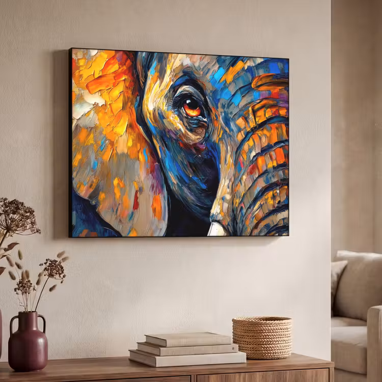 Art Frame - Olifant - Kunst - Dieren — 4