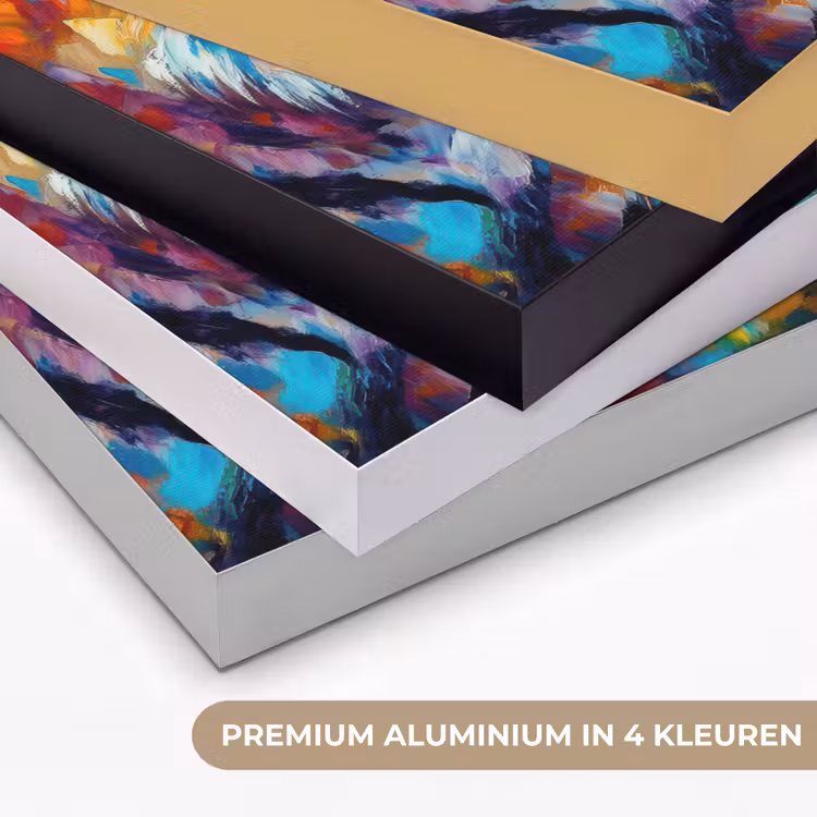 Art Frame - Dieren - Kunst - Leeuw - Tijger — 5