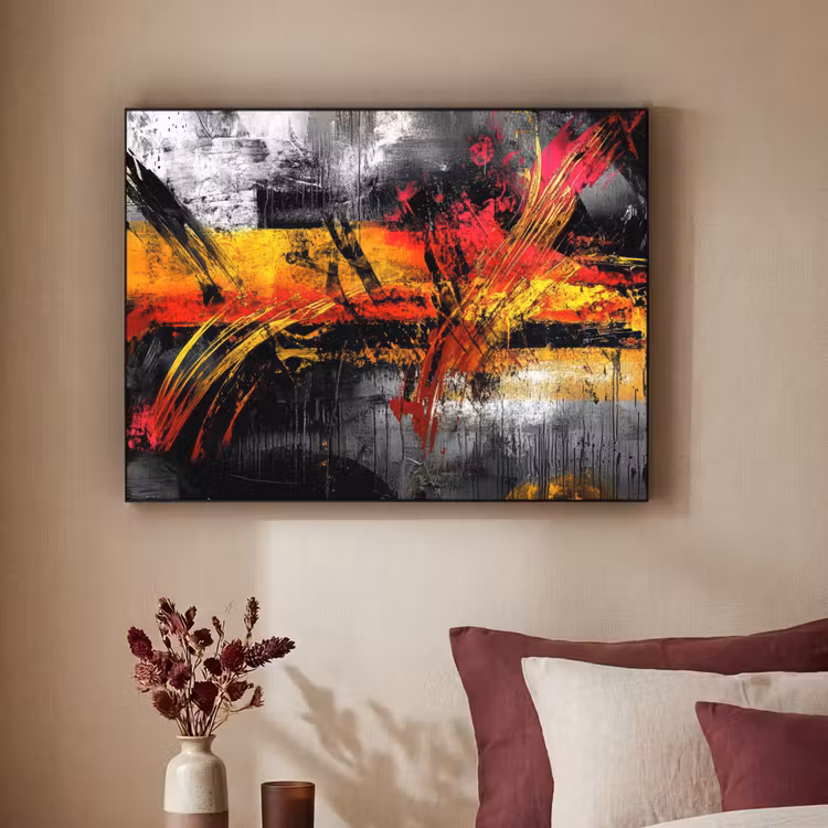 Art Frame - Kunst - Zwart - Abstract — 2