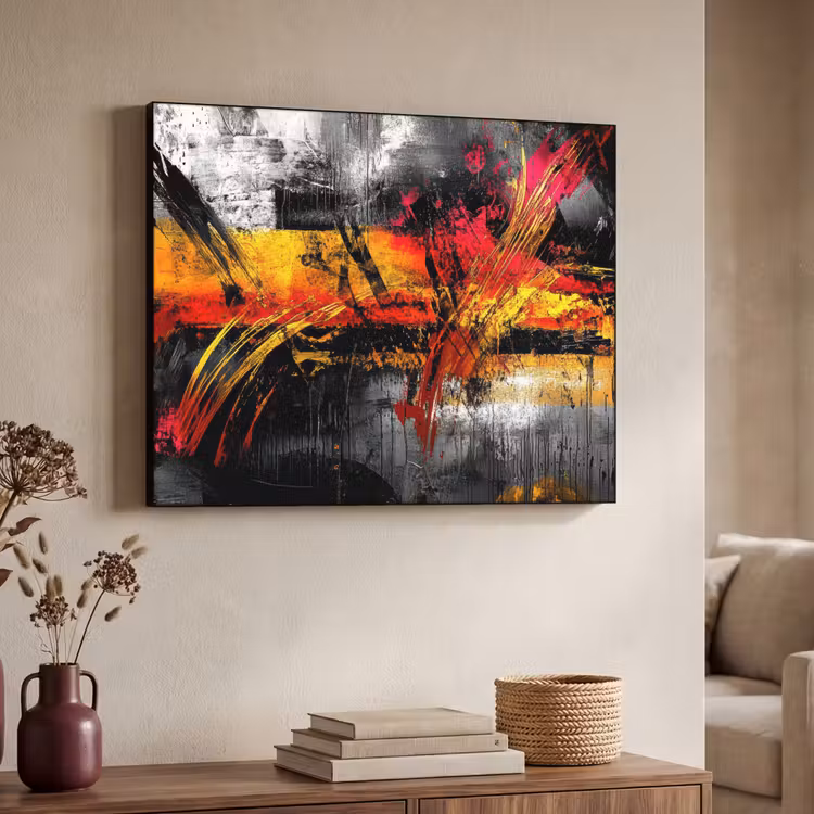 Art Frame - Kunst - Zwart - Abstract — 4