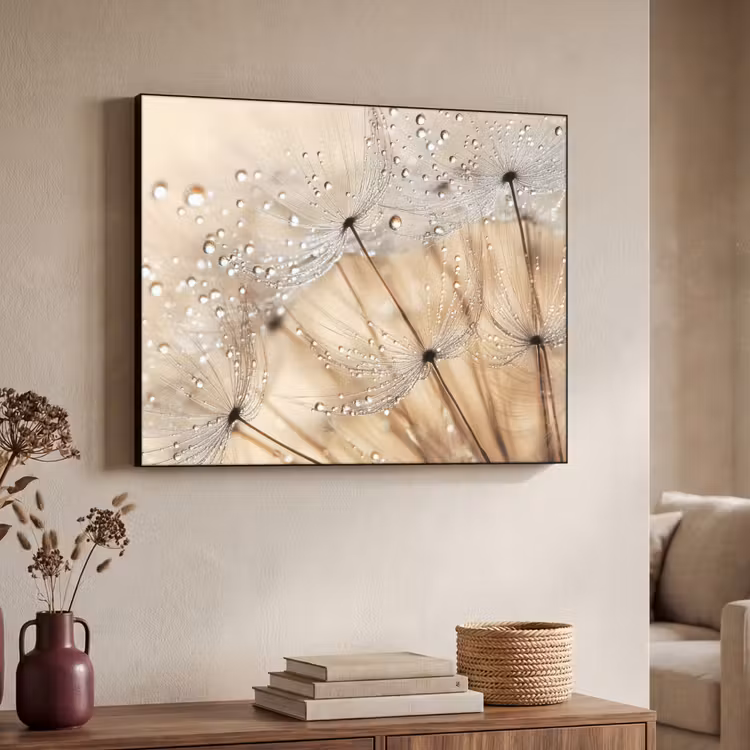 Art Frame - Paardenbloem - Abstract - Natuur - Beige — 4
