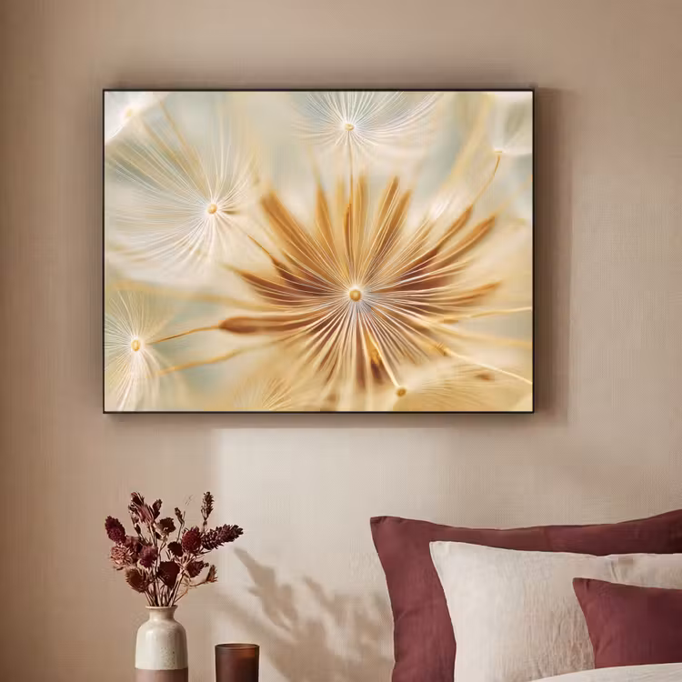 Art Frame - Paardenbloem - Beige - Abstract - Modern - Natuur — 2