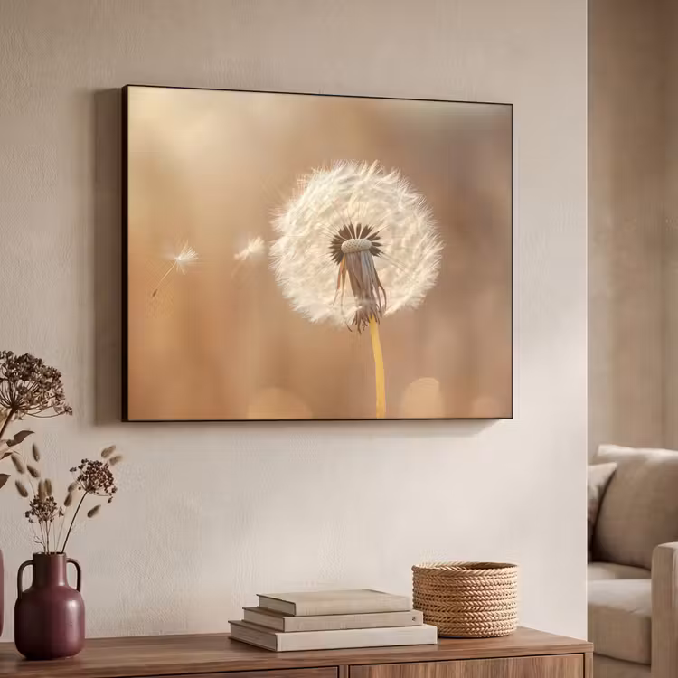 Art Frame - Paardenbloem - Beige - Natuur - Bloem — 4
