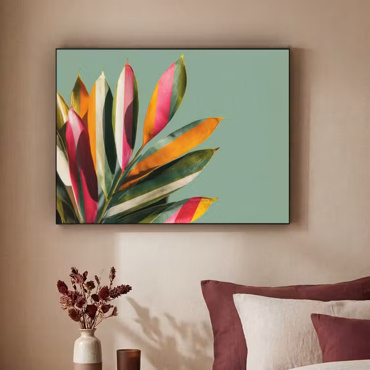 Art Frame - Bladeren - Tak - Kleurrijk — 2