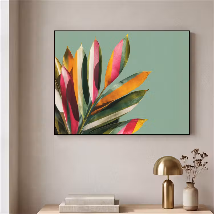 Art Frame - Bladeren - Tak - Kleurrijk — 3