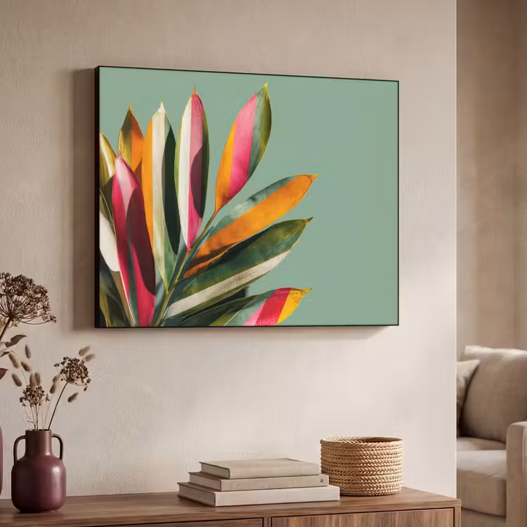 Art Frame - Bladeren - Tak - Kleurrijk — 4
