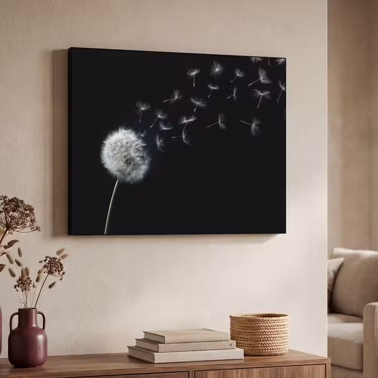 Art Frame - Paardenbloem - Zwart - Natuur — 4